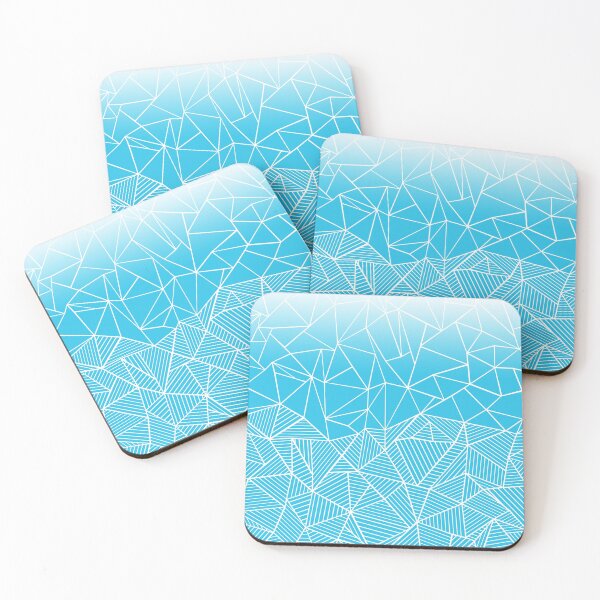 Item preview, Ab Half and Half Electric Blue designed and sold by ProjectM.