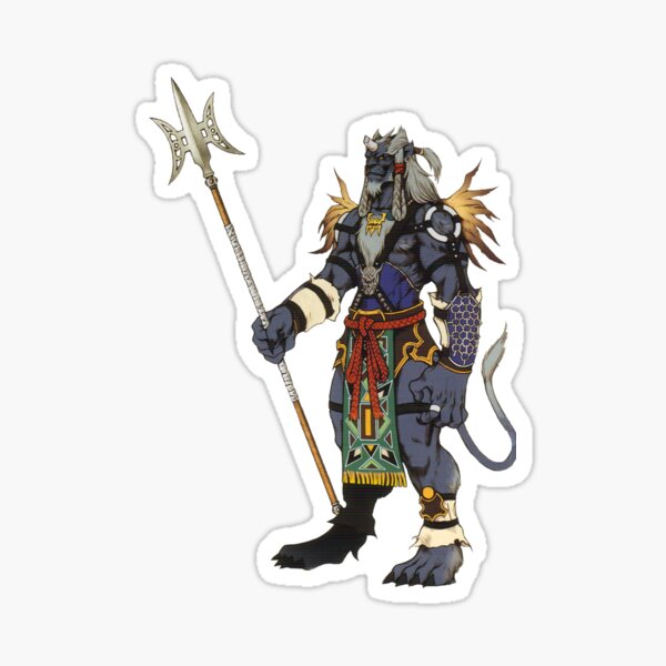 Final Fantasy X Stickers Tidus Yuna Wakka Lulu Rikku -  Sweden