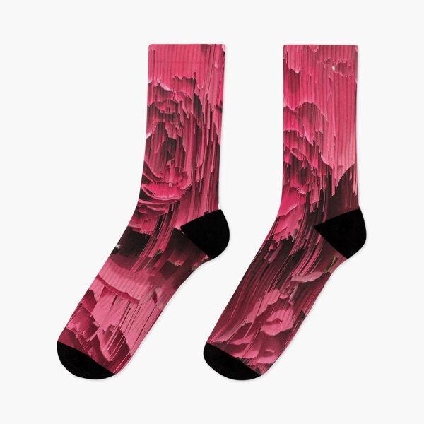 Item preview, Glitched Deep Pink Roses designed and sold by JillyBeanDesign.