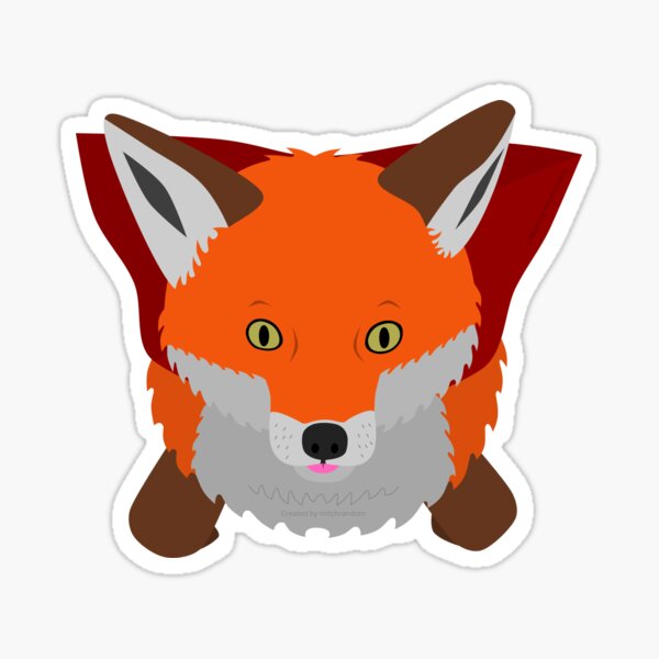 SuperFox Faceoff Sticker