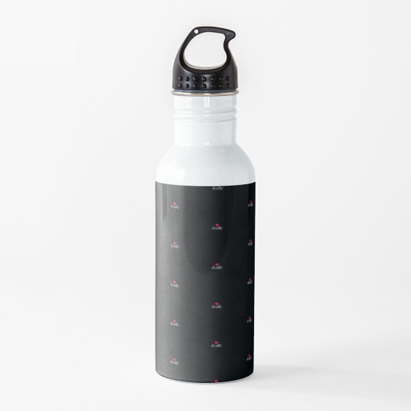 shmily (See How Much I Love You) with Red Heart Water Bottle