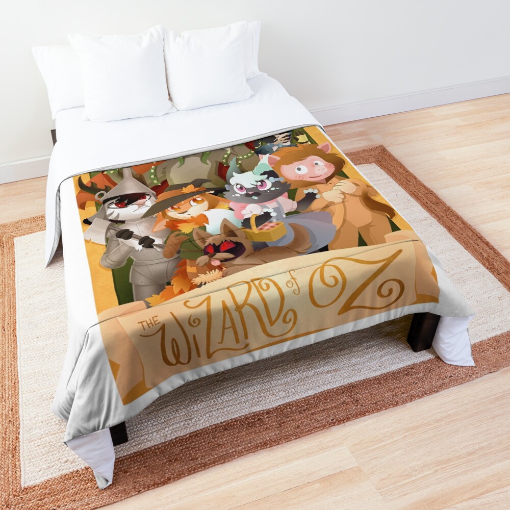 "MHP Wizard of Oz" Comforter by zixmix Redbubble