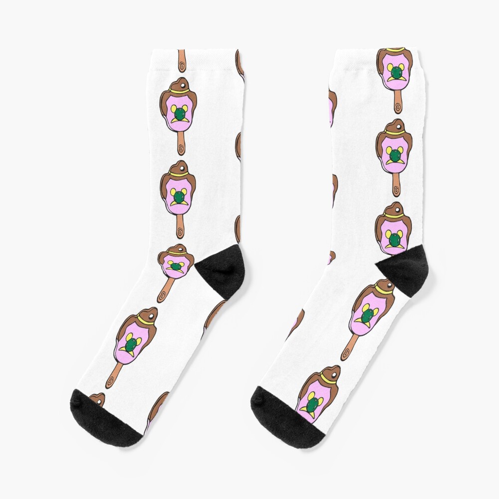 "Bubble O Bill Ice Cream Australian Classic" Socks by AnJDesigns Redbubble