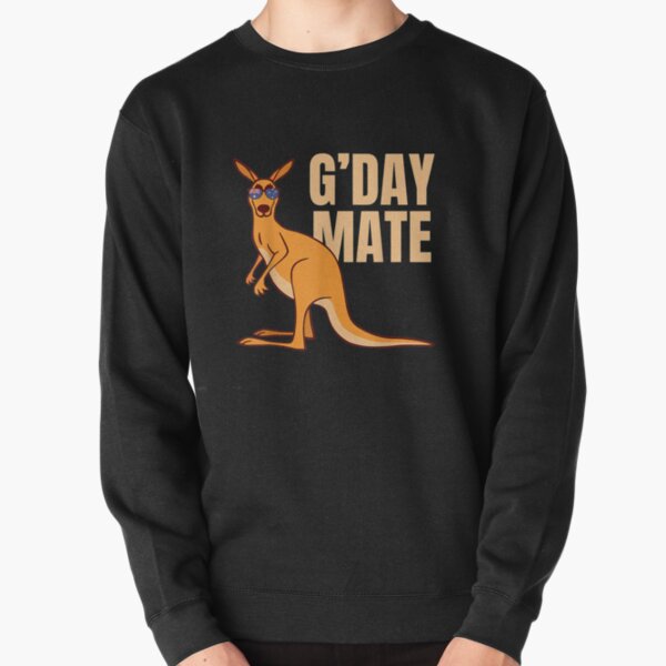 Item preview, Australia G'Day Mate Funny Kangaroo Australian Symbol   designed and sold by skinner43.