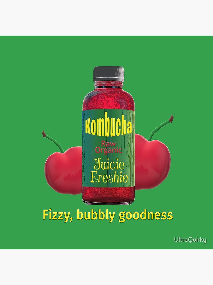 Kombucha. Fizzy Bubbly Goodness. by UltraQuirky