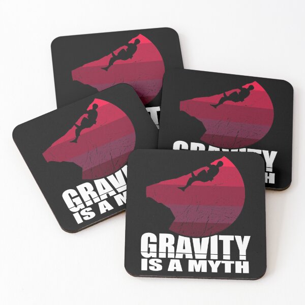 Item preview, Gravity is a Myth Vintage bouldering climbing designed and sold by shurikaner.