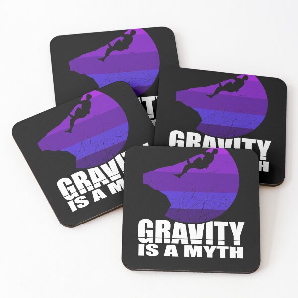 Item preview, Gravity is a Myth Vintage bouldering climbing designed and sold by shurikaner.