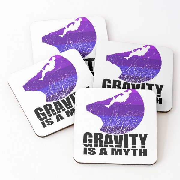 Item preview, Gravity is a Myth Vintage bouldering climbing designed and sold by shurikaner.
