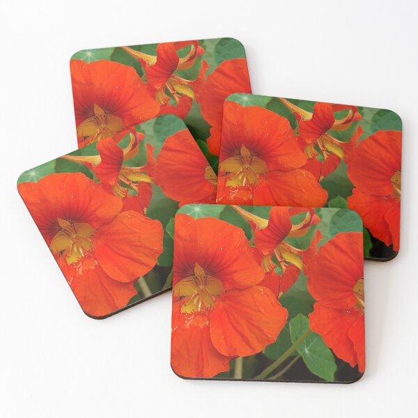 Item preview, Orange Nasturtium Flower designed and sold by Rocco Dimase.