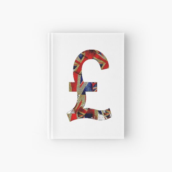 British Pound Hardcover Journal