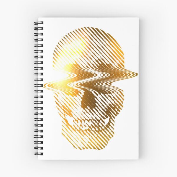 Item preview, Glitch Gold Skull designed and sold by EightWinds.
