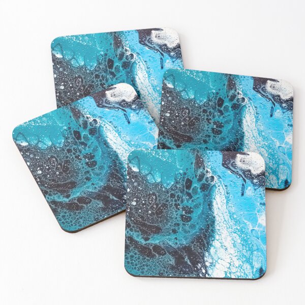 Item preview, Ocean texture. Fluid art designed and sold by Anastasia Halych.