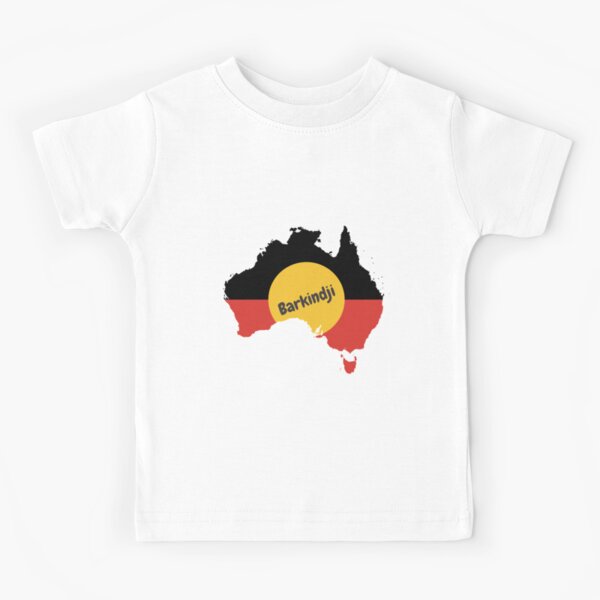 Vista previa del artículo con la obra «Barkindji aborigen australiano», diseñado y vendido por Taz-Clothing.