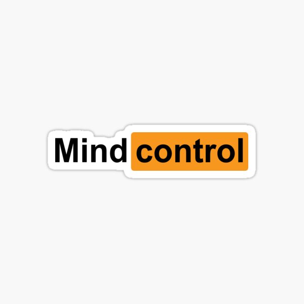 Mind control Sticker