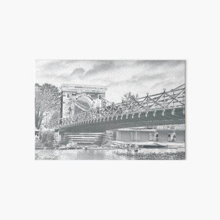 Marlow Bridge On The Thames Art Board Print