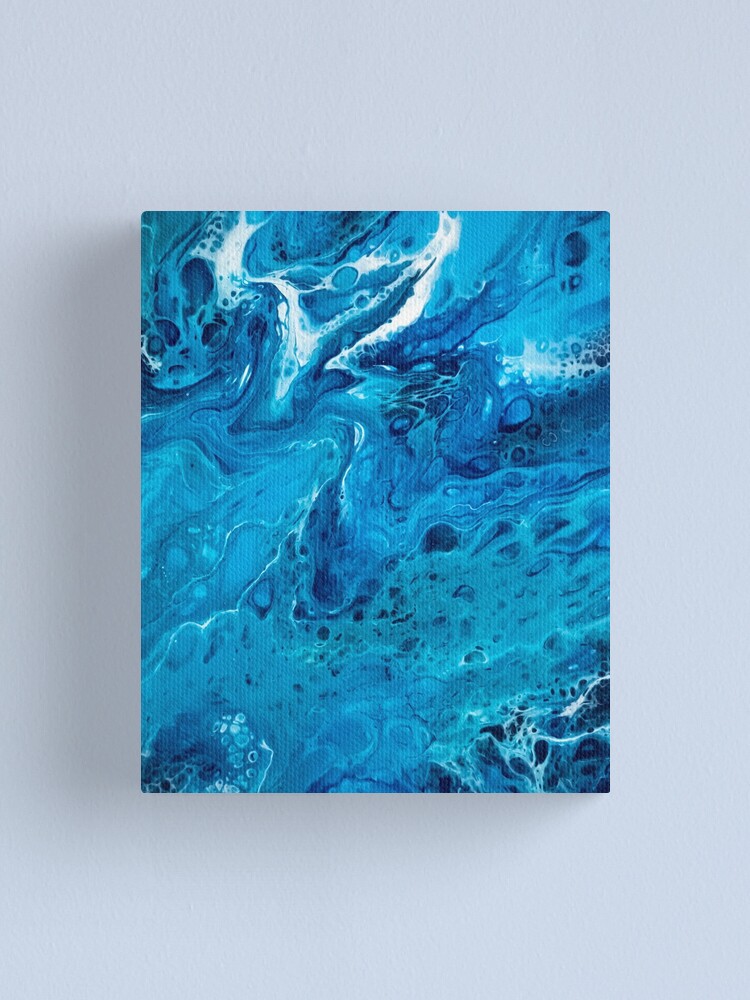 Liquid Acrylic Paint Background Fluid Painting Abstract Texture