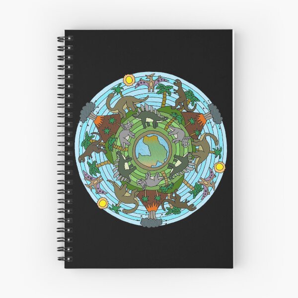 Item preview, Dinosaur Themed Mandala designed and sold by gorff.