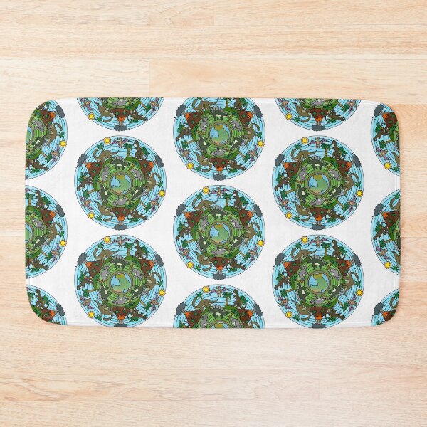 Item preview, Dinosaur Themed Mandala designed and sold by gorff.