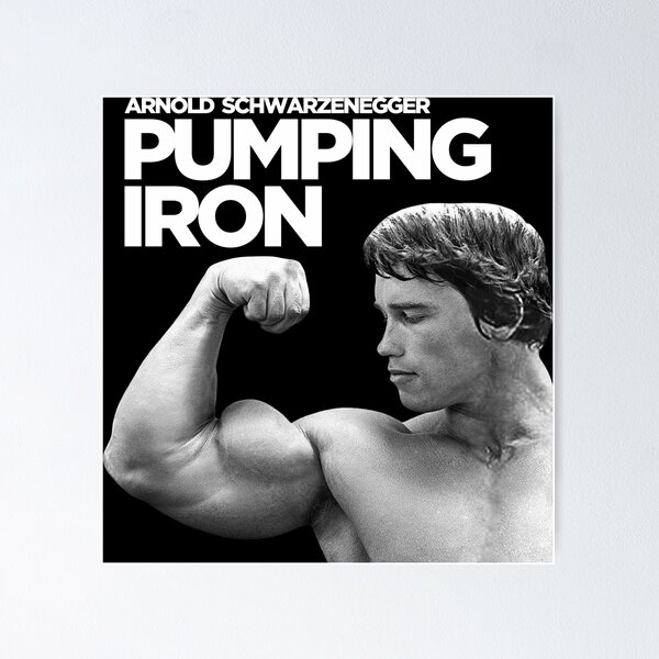 Arnold Schwarzenegger Classic Pumping Iron Duvet Cover for Sale by  VectorDesigner