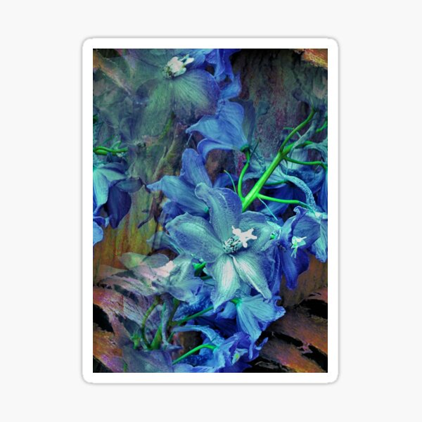 Item preview, Delphinium Abstract designed and sold by SexyEyes69.