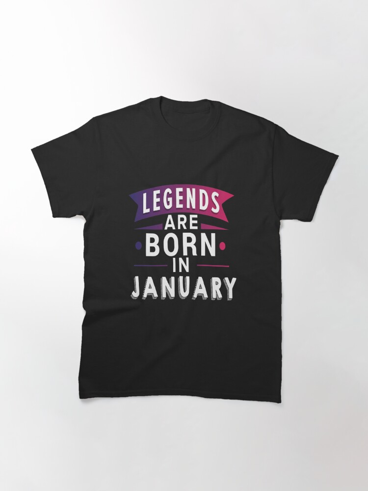 Disover january birthday Classic T-Shirt January Gift