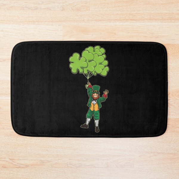 Item preview, Leprechaun With Cloverleaf Balloons - Irish Fly designed and sold by anziehend.