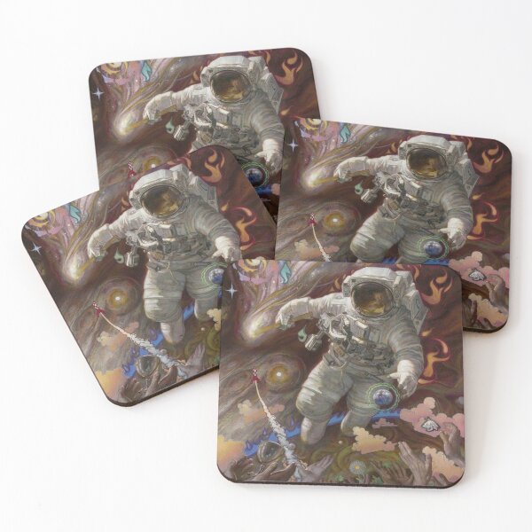 Item preview, Cosmonaut Space Art  designed and sold by cascaforever.