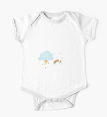 Gute Besserung, kleine Wolke Baby Body Kurzarm