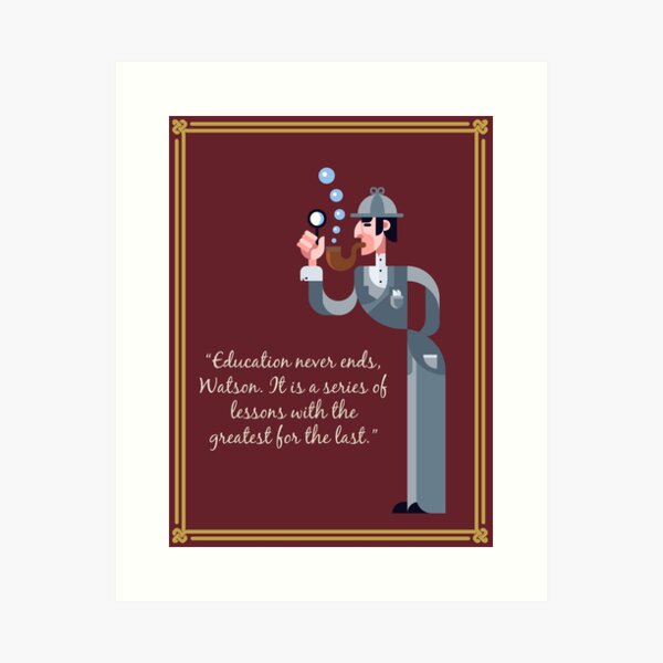 Item preview, Sherlock Holmes 2 designed and sold by artkarthik.