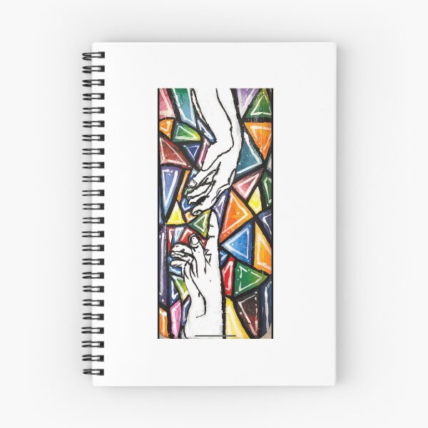 Item preview, The Creation of Adam with Triangles designed and sold by KarolynKlayre.