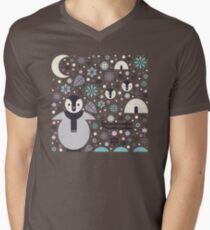 Penguin Small Men's V-Neck T-Shirt