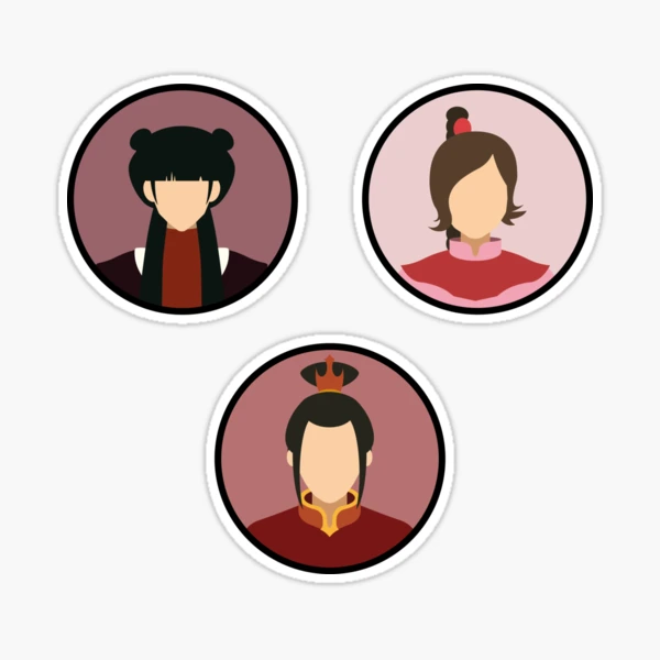 Aang's Team Avatar book 2 , Avatar: The Last Airbender Sticker for Sale  by Smartyboyx14