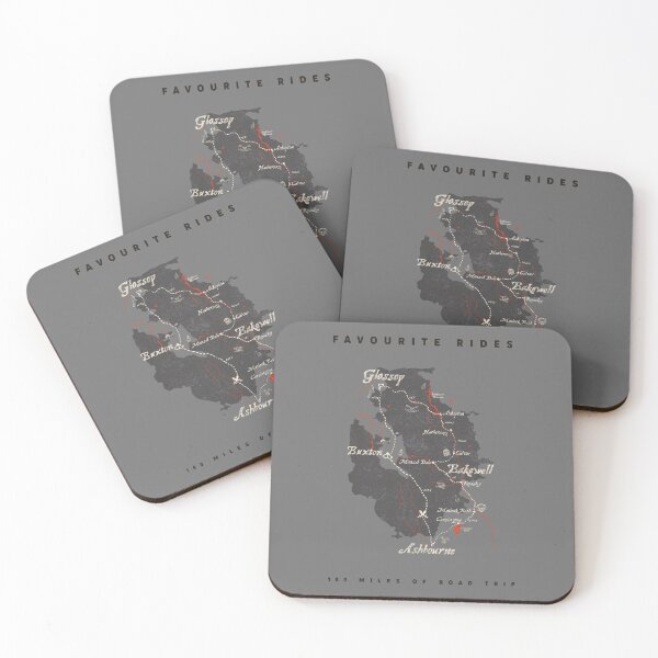 Item preview, PEAK DISTRICT, 100 MILES BIKERS'  FAVOURITE RIDES designed and sold by axelle1410.
