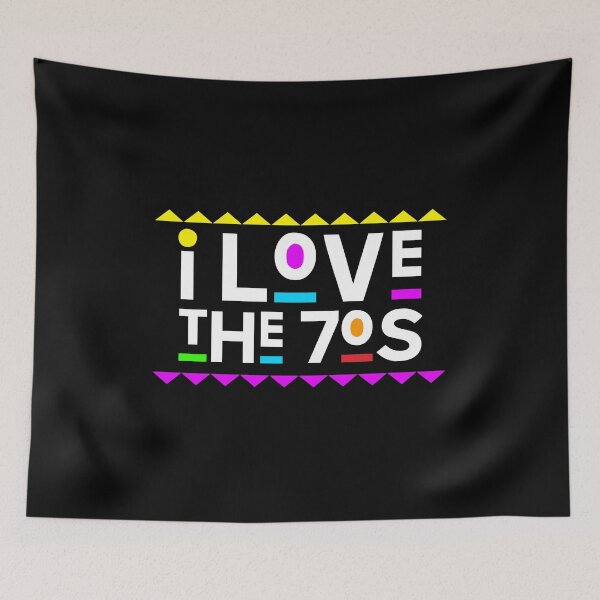 Item preview, I Love the 70s, T-Shirt, Tee, Martin Style designed and sold by ModernDesigns7.