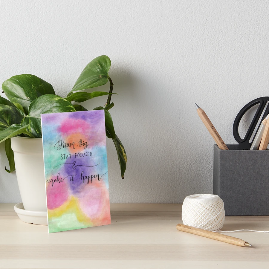 DIY Watercolor Notebook