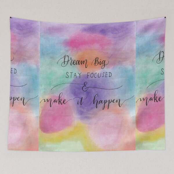Item preview, Dream Big, Stay Focused & Make it Happen designed and sold by agapedesign.