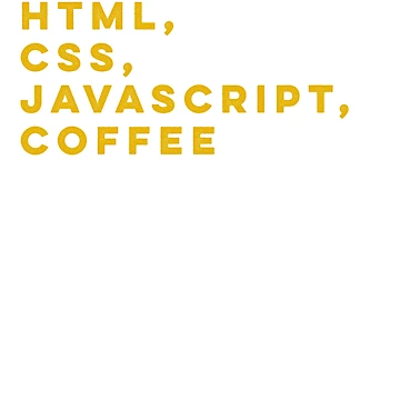 Artwork thumbnail, Programmer HTML css javascript coffee by cluelesspaula