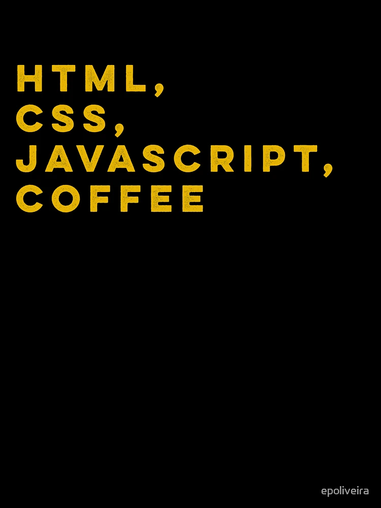 Thumbnail 7 of 7, Oversized T-Shirt, Programmer HTML css javascript coffee designed and sold by cluelesspaula.