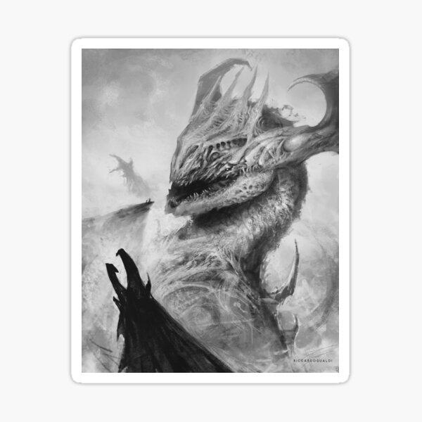Dragon's Conjuring Sticker