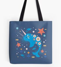Narwhal & Babies Tote Bag