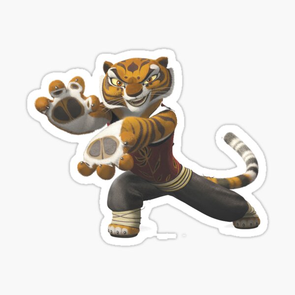 Kung Fu Panda Tigress Cartoon Sticker Bumper Decal /'/'SIZES/'/'