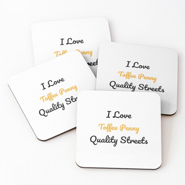 Item preview, I Love Toffee Penny Quality Streets designed and sold by sebastiandoe5.