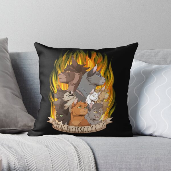 Feuer allein Dekokissen