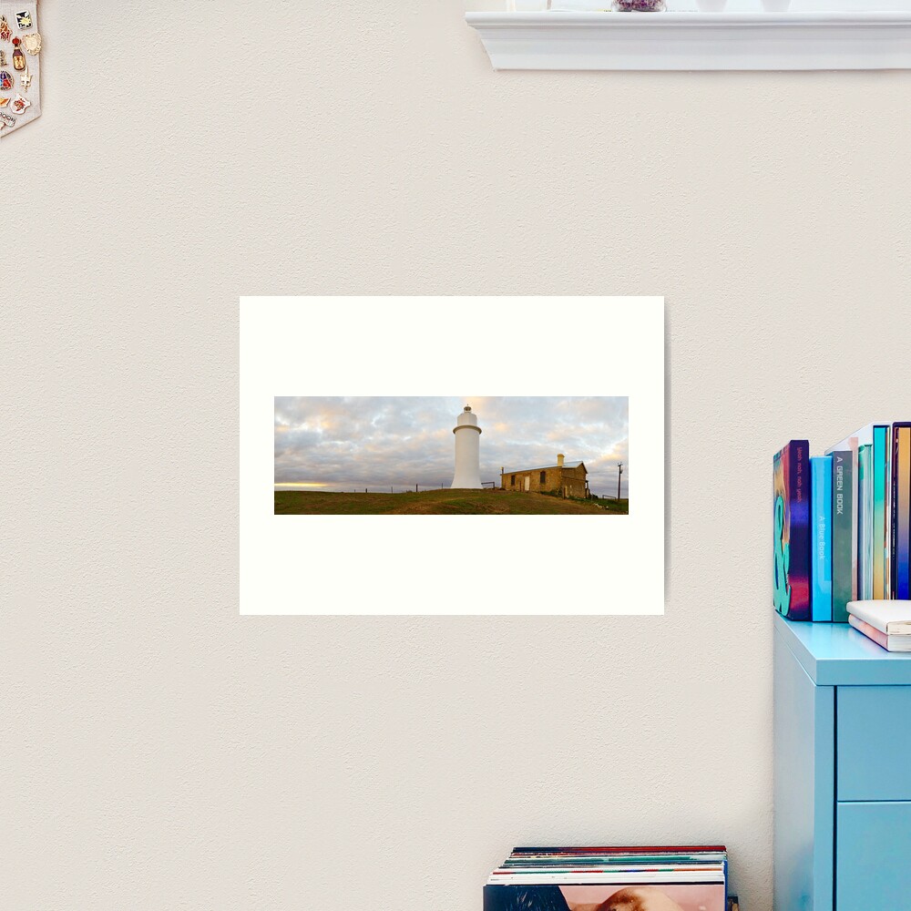 Point Malcom Lighthouse, Lake Alexandrina, South Australia Art Print