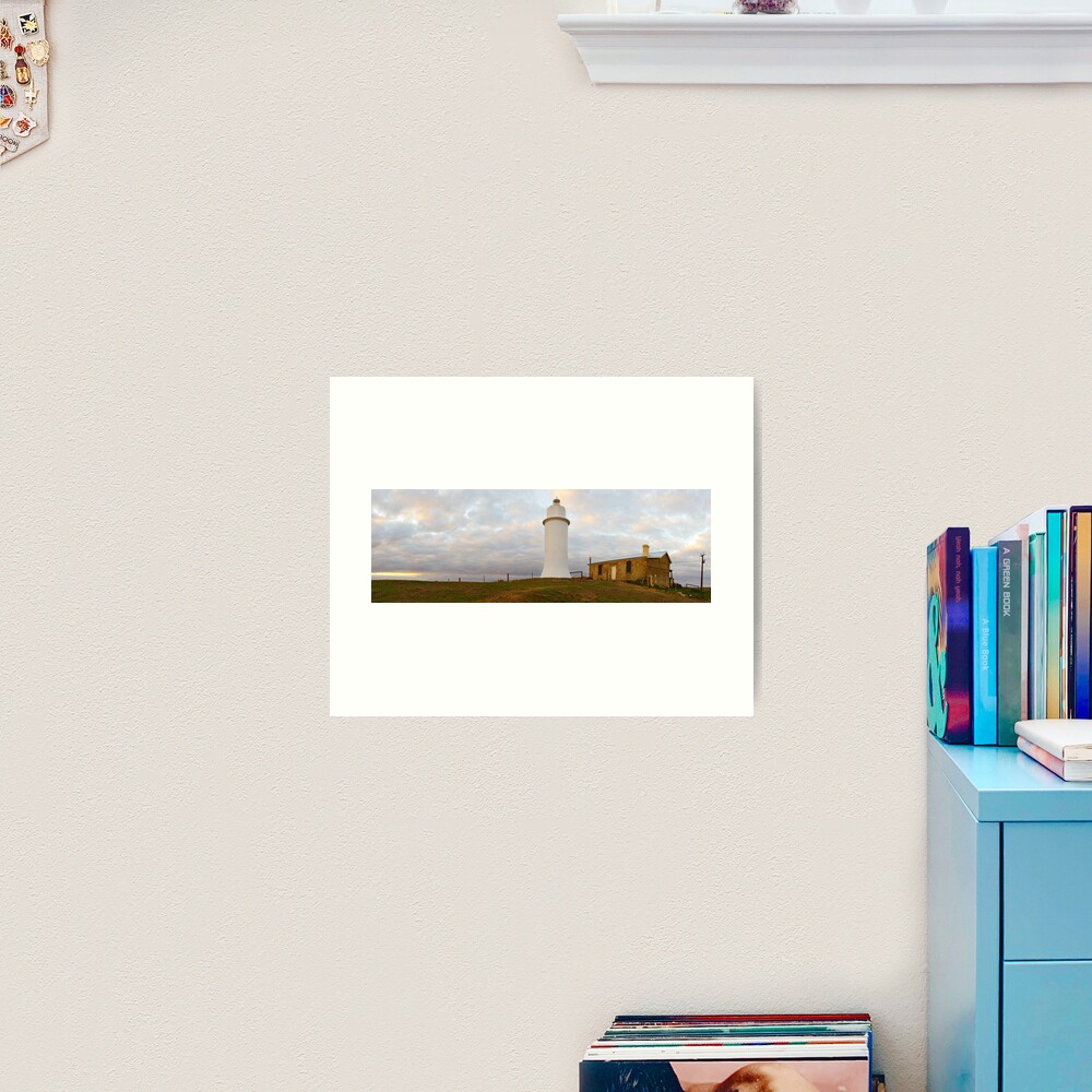 Point Malcom Lighthouse, Lake Alexandrina, South Australia Art Print