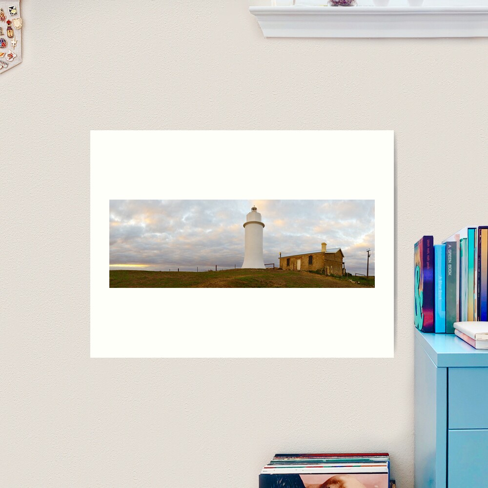 Point Malcom Lighthouse, Lake Alexandrina, South Australia Art Print
