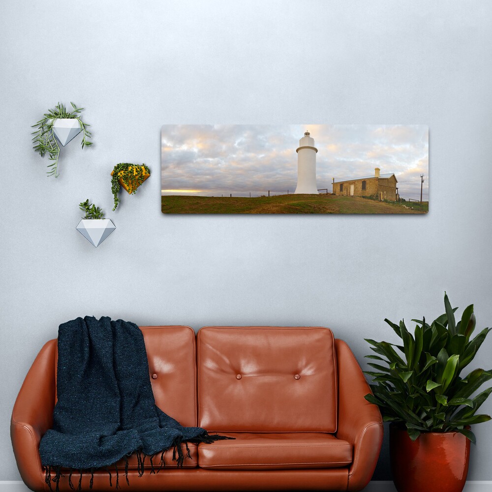 Point Malcom Lighthouse, Lake Alexandrina, South Australia Metal Print