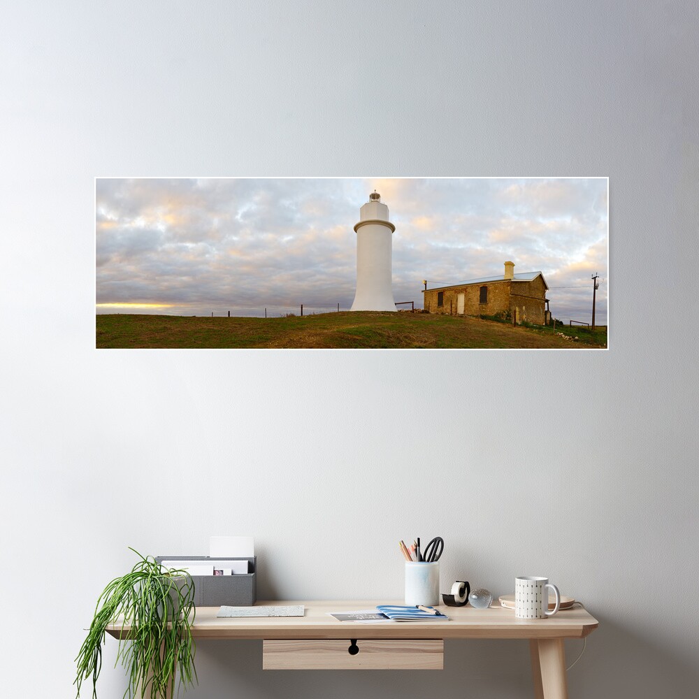 Point Malcom Lighthouse, Lake Alexandrina, South Australia Poster