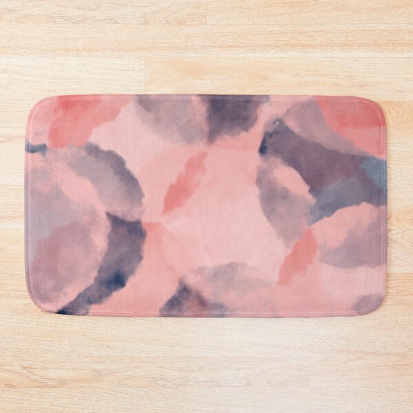 Item preview, Soft Geometrics, Smudged Blue and Pink Painted Watercolor Abstract Pattern designed and sold by kierkegaard.