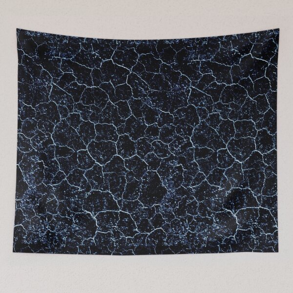 Item preview, Dark blue cracked surface texture with luxury feeling. designed and sold by MrazTees.